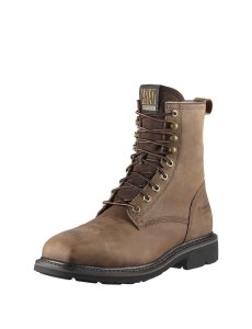 Botas De Trabajo Ariat Cascade 8' Anchos Square Puntera Steel Puntera Marrom | VFB824615