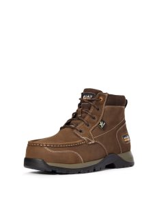 Botas De Trabajo Ariat Edge LTE Chukka MetGuard Composite Puntera Marrom Oscuro | DVA145023