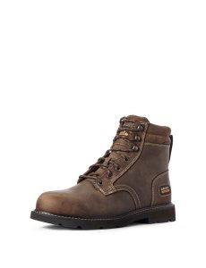 Botas De Trabajo Ariat Groundbreaker 6' II Steel Puntera Marrom | ZKJ490612