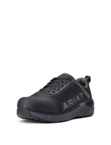 Botas De Trabajo Ariat Outpace Composite Puntera Seguridad Shoe Negros | WJZ375849