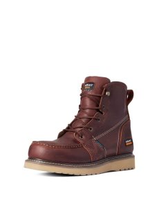 Botas De Trabajo Ariat Rebar Wedge Moc Puntera 6' Impermeables Cobra | TKE326054