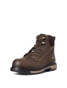 Botas De Trabajo Ariat Riveter 6' CSA Impermeables Composite Puntera Marrom Oscuro | YAE935042