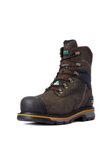 Botas De Trabajo Ariat Stump Jumper 8' CSA Glacier Grip Impermeables 600g Composite Puntera Cafes | HZG451728