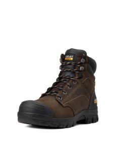 Botas De Trabajo Ariat Treadfast 6' Impermeables Steel Puntera Marrom Oscuro | MTX852109