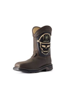 Botas De Trabajo Ariat WorkHog XT VentTEK Bold Carbon Puntera Cafes | MSZ561490