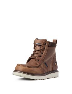 Botas Impermeables Ariat Rebar Wedge Moc Puntera Trabajo Naranjas | HAQ248650