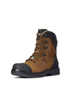 Botas Impermeables Ariat Turbo Outlaw 8' CSA Carbon Puntera Trabajo Marrom | HKD459387