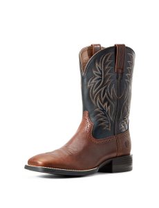 Botas Occidentales Ariat Deporte Anchos Square Puntera Marrom | ELB358240