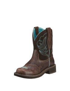Botas Occidentales Ariat Fatbaby Heritage Dapper Azul Rey Chocolate | ERN570643