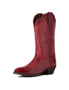 Botas Occidentales Ariat Heritage R Puntera Stretchfit Rojos | KLE032695