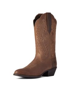 Botas Occidentales Ariat Heritage R Puntera Stretchfit Marrom | YMW098613