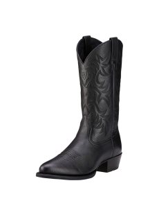 Botas Occidentales Ariat Heritage R Puntera Negros | ZTI190257
