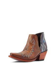Botines Ariat Dixon Chimayo Western Marrom | EHW684271