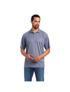 Camisa Polo Ariat AC Grises | LIG764018