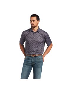 Camisa Polo Ariat All Over Print Multicolor | KVC657084