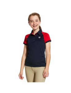 Camisa Polo Ariat Team 3.0 Azul Marino | QRT315968