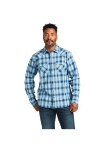 Camisas De Traje Ariat Harper Retro Fit Azules | KPR538742
