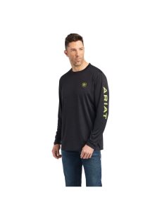 Camiseta Ariat Charger Logo Negros | MJR362085