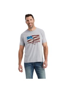 Camiseta Ariat Flagscape Multicolor | FUX542170