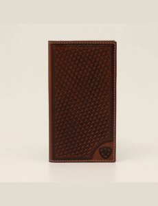 Carteras Ariat Lattice embossed rodeo Marrom | MSR459701