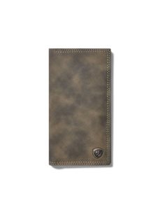 Carteras Ariat Rodeo Logo Gamuza Grises | UCW903142