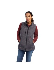 Chalecos Ariat FR DuraLight Stretch Lona Grises | JTP408617
