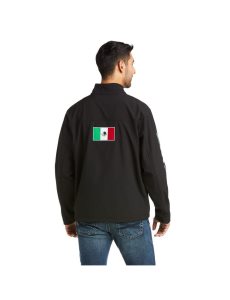 Chaquetas Ariat New Team Softshell MEXICO Negros | HQN984502