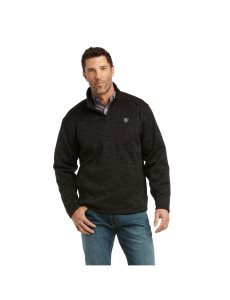 Cárdigan Ariat Caldwell 1/4 Zip Grises | UKM135296
