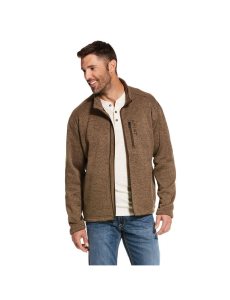 Cárdigan Ariat Caldwell Full Zip Kaki | CVX395687