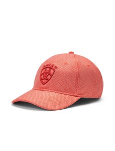 Gorras Ariat Center Shield Logo Naranjas | CAF306947
