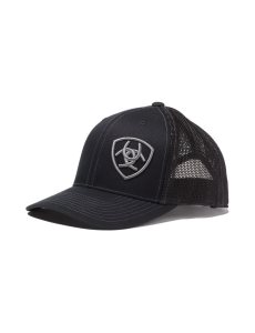 Gorras Ariat Logo Snapback Negros | QJL364297