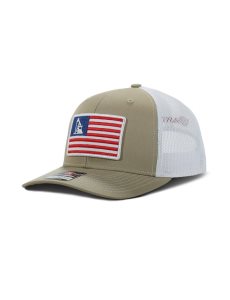 Gorras Ariat Usa flag patch logo Marrom | PBH728436