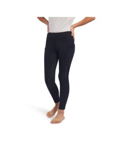 Mallas Ariat Venture Thermal Half Grip Negros | QRZ091362