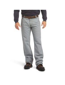 Pantalones Ariat FR M4 Relaxed Workhorse Boot Cut Grises | NEA154329