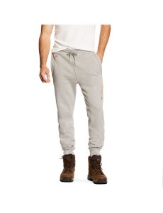 Pantalones Ariat FR Trabajo Sweatpants Grises | ROH672594