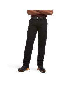 Pantalones Ariat Rebar M5 Directo DuraStretch Ripstop Cargo Directo Negros | SDQ194285