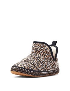 Pantuflas Ariat Crius Bootie Marrom Leopardo | UOB809273