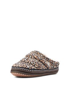 Pantuflas Ariat Crius Clog Marrom Leopardo | VZI518692
