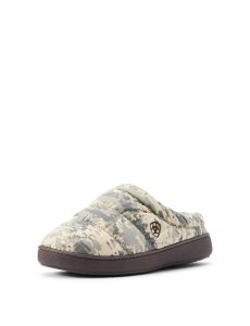 Pantuflas Ariat Crius Clog Verde Oliva Camuflados | JXK723849