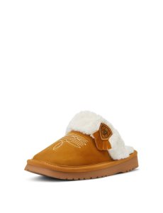 Pantuflas Ariat Jackie Square Puntera Marrom | QNB079352
