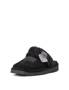 Pantuflas Ariat Jackie Square Puntera Negros | LCZ780463
