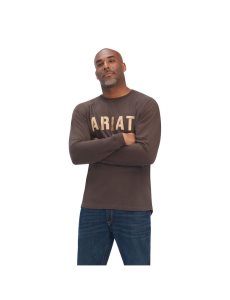 Ropa De Trabajo Ariat Rebar CottonStrong Block T Shirts Multicolor | IVO841265