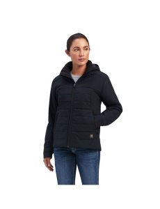 Ropa De Trabajo Ariat Rebar Valkyrie Stretch Lona Insulated Jackets Negros | FVS724163