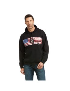 Sudadera Con Capucha Ariat Basic Sweatshirt Negros | LJO487061