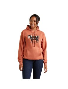 Sudadera Con Capucha Ariat REAL Branded Logo Multicolor | KVO298104
