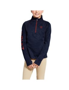 Sudaderas Ariat Tek Team 1/2 Zip Azul Marino | FAE289310