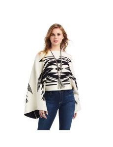 Suéteres Ariat Intarsia Chimayo Poncho Multicolor | INT407516