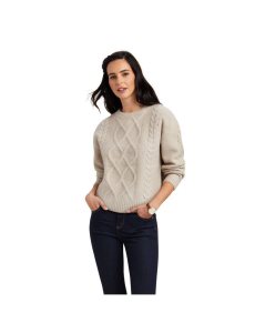 Suéteres Ariat Invierno Quarter Beige | TBZ416982