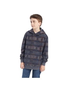 Suéteres Ariat Printed Overdyed Washed Azules | JEC982751