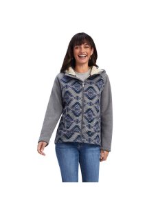 Suéteres Ariat REAL McCall Full Zip Grises | CEP032491
